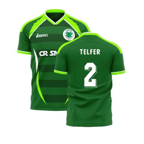 Glasgow Greens 2006 Style Away Concept Shirt (Libero) (Telfer 2)