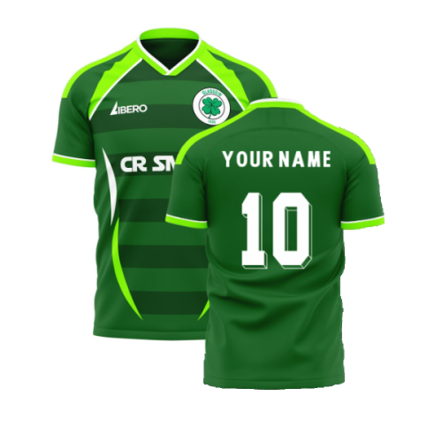 Glasgow Greens 2006 Style Away Concept Shirt (Libero) (Your Name)