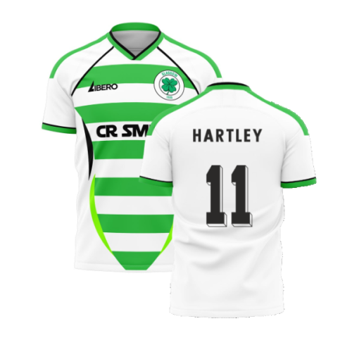 Glasgow Greens 2006 Style Home Concept Shirt (Libero) (Hartley 11)