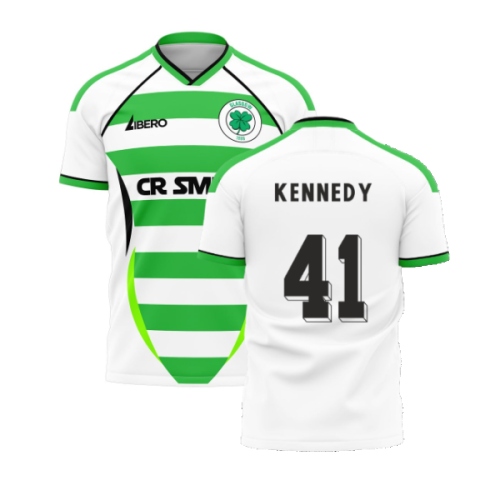 Glasgow Greens 2006 Style Home Concept Shirt (Libero) (Kennedy 41)