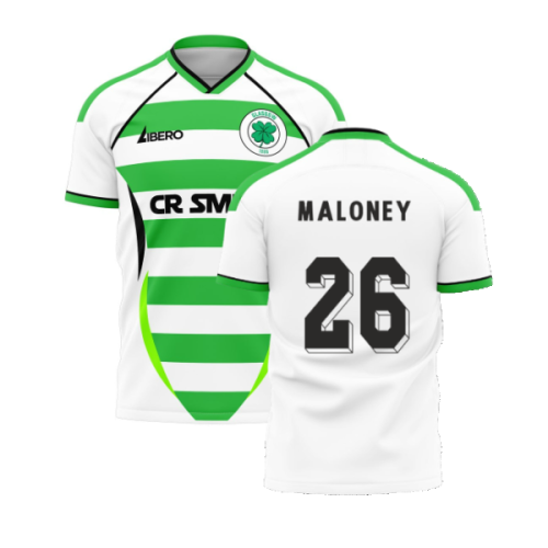 Glasgow Greens 2006 Style Home Concept Shirt (Libero) (Maloney 26)