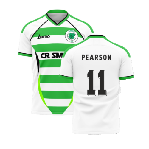 Glasgow Greens 2006 Style Home Concept Shirt (Libero) (Pearson 11)