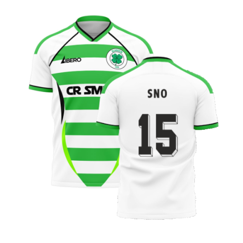 Glasgow Greens 2006 Style Home Concept Shirt (Libero) (Sno 15)