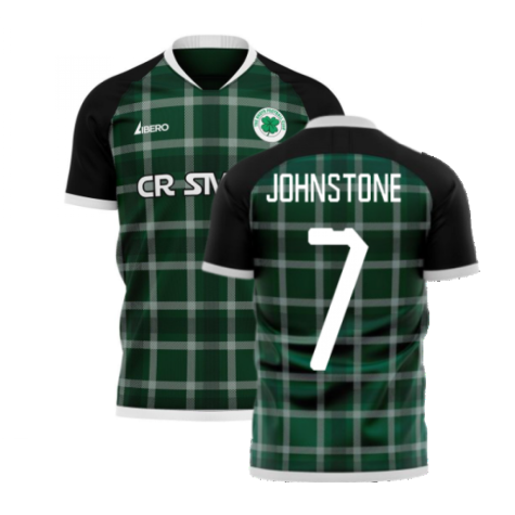 Glasgow Greens 2024-2025 Away Concept Shirt (Libero) (JOHNSTONE 7)