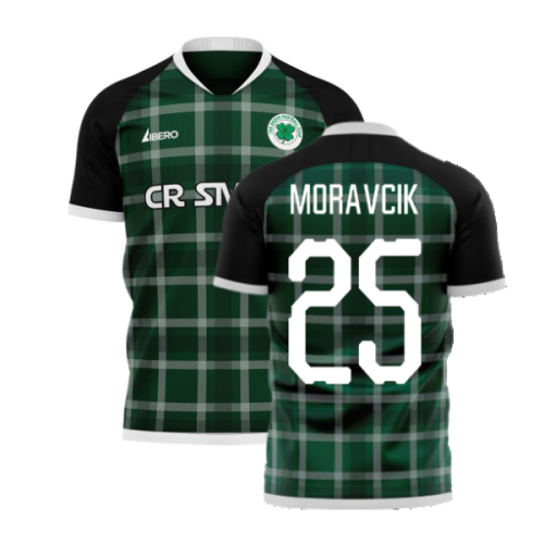 Glasgow Greens 2024-2025 Away Concept Shirt (Libero) (MORAVCIK 25)