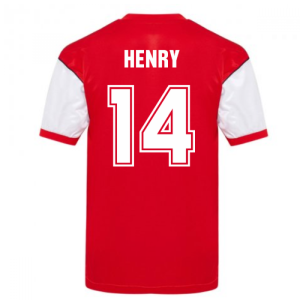 Score Draw Arsenal 1982 Home Shirt (HENRY 14)