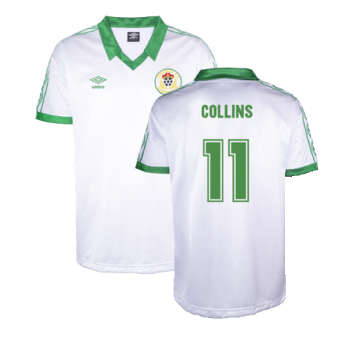 Hibernian 1980 Umbro Away Retro Shirt (Collins 11)