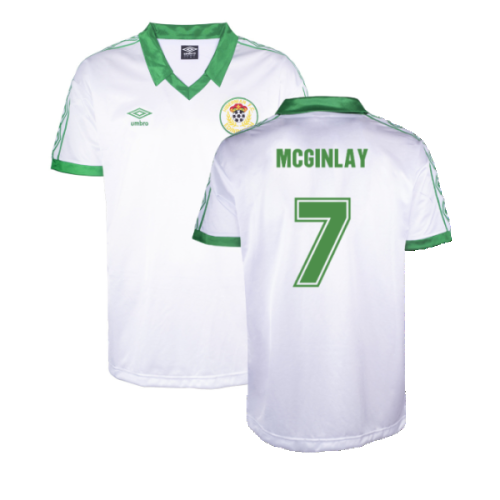 Hibernian 1980 Umbro Away Retro Shirt (McGinlay 7)