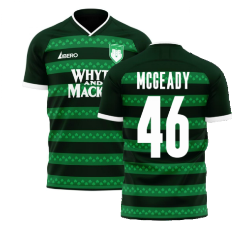 Hibernian 2021-2022 Third Concept Football Kit (Libero) (MCGEADY 46)