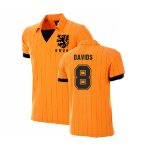 Holland 1983 Retro Football Shirt (DAVIDS 8)