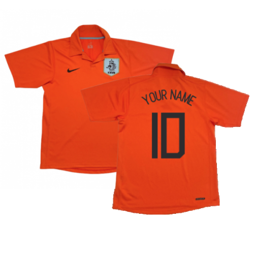 Holland 2006-08 Home Shirt (M) ((Good) M) (Your Name)
