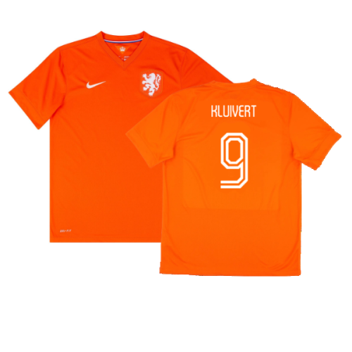 Holland 2014-15 Home Shirt (Good) (Kluivert 9)