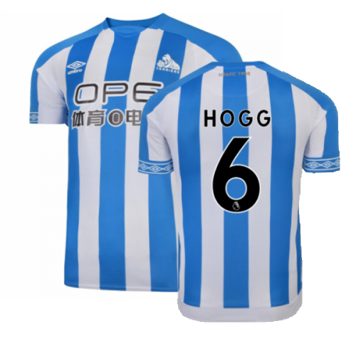 Huddersfield 2018-19 Home Shirt ((Excellent) M) (Hogg 6)