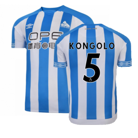 Huddersfield 2018-19 Home Shirt ((Excellent) M) (Kongolo 5)