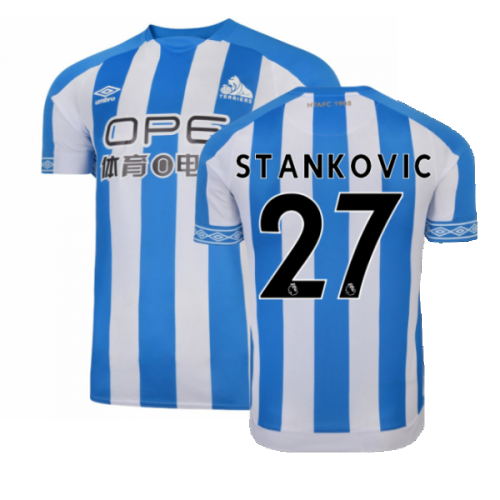 Huddersfield 2018-19 Home Shirt ((Excellent) M) (Stankovic 27)