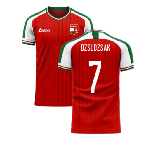 Hungary 2024-2025 Home Concept Football Kit (Libero) (DZSUDZSAK 7)