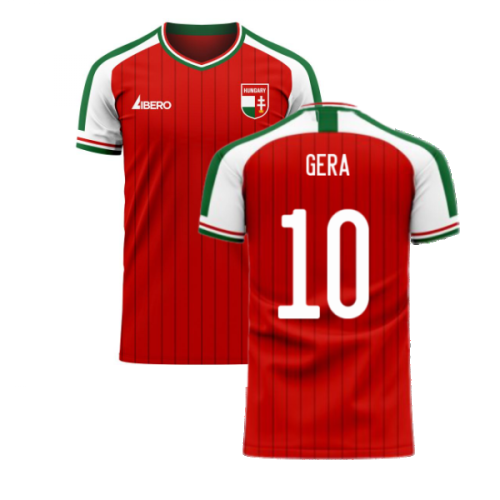 Hungary 2024-2025 Home Concept Football Kit (Libero) (GERA 10)