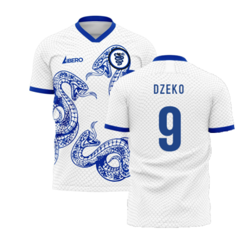 Inter 2025-2026 Away Concept Football Kit (Libero) (Dzeko 9)