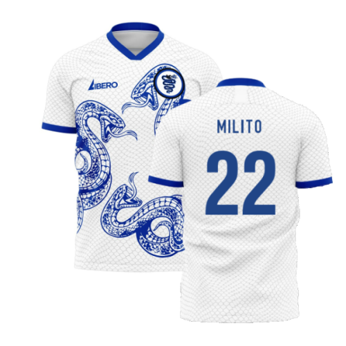 Inter 2024-2025 Away Concept Football Kit (Libero) (Milito 22)