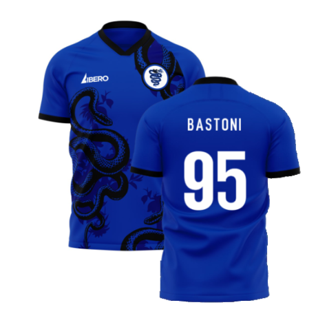 Inter 2024-2025 Training Concept Football Kit (Libero) (Bastoni 95)