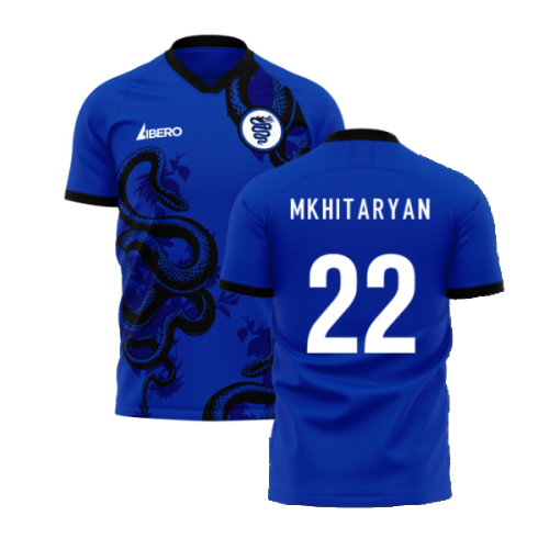 Inter 2024-2025 Training Concept Football Kit (Libero) (Mkhitaryan 22)