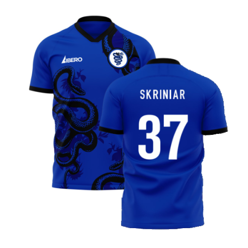 Inter 2024-2025 Training Concept Football Kit (Libero) (Skriniar 37)