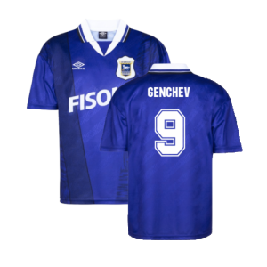 Ipswich Town 1994 Home Retro Shirt (Genchev 9)