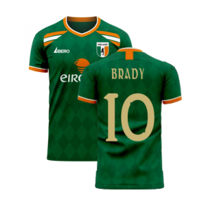 Ireland 2024-2025 Classic Concept Football Kit (Libero) (BRADY 10)