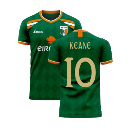 Ireland 2024-2025 Classic Concept Football Kit (Libero) (KEANE 10)