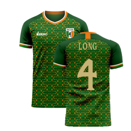 Ireland 2024-2025 Home Concept Football Kit (Libero) (LONG 4)