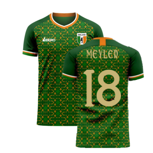 Ireland 2024-2025 Home Concept Football Kit (Libero) (MEYLER 18)