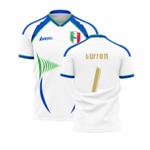 Italy 2006 Style Away Concept Shirt (Libero) (BUFFON 1)