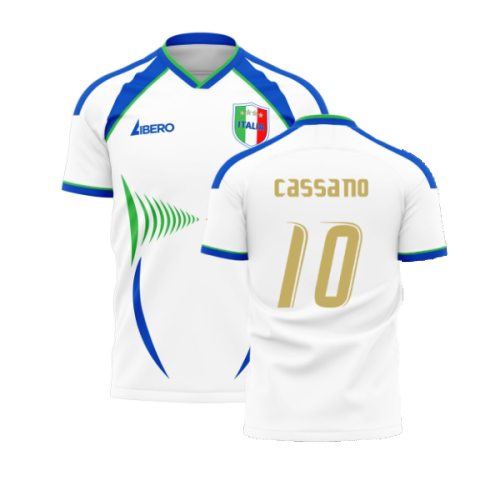 Italy 2006 Style Away Concept Shirt (Libero) (CASSANO 10)