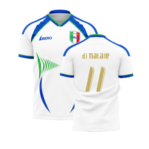 Italy 2006 Style Away Concept Shirt (Libero) (DI NATALE 11)