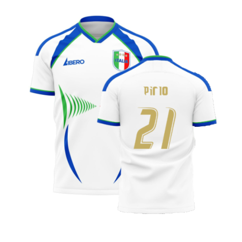 Italy 2006 Style Away Concept Shirt (Libero) (PIRLO 21)