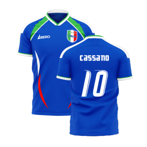 Italy 2006 Style Home Concept Shirt (Libero) (CASSANO 10)