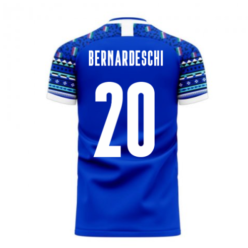 Italy 2024-2025 Home Concept Football Kit (Libero) (BERNARDESCHI 20)