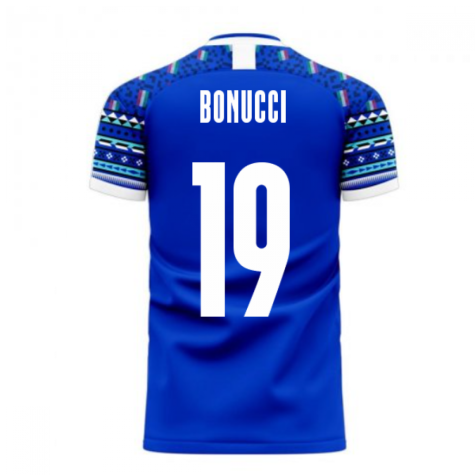 Italy 2024-2025 Home Concept Football Kit (Libero) (BONUCCI 19)