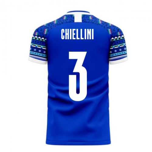 Italy 2025-2026 Home Concept Football Kit (Libero) (CHIELLINI 3)