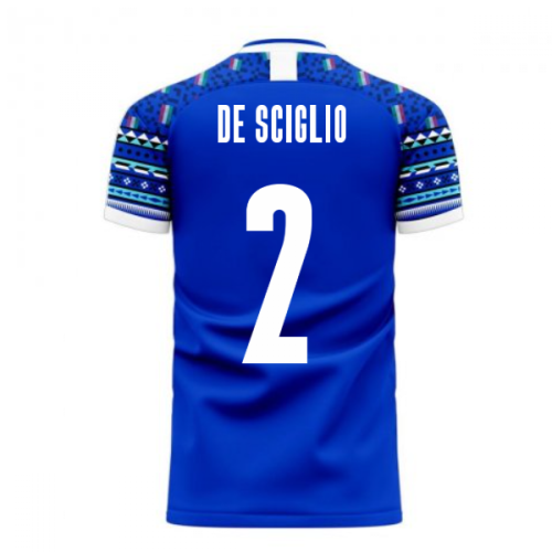 Italy 2024-2025 Home Concept Football Kit (Libero) (DE SCIGLIO 2)