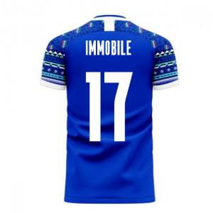 Italy 2024-2025 Home Concept Football Kit (Libero) (IMMOBILE 17)