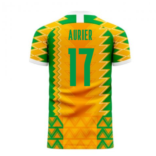 Ivory Coast 2024-2025 Home Concept Football Kit (Libero) (AURIER 17)