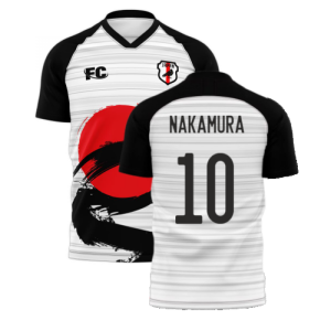 Japan 2021-2022 Away Concept Football Kit (Fans Culture) (NAKAMURA 10)