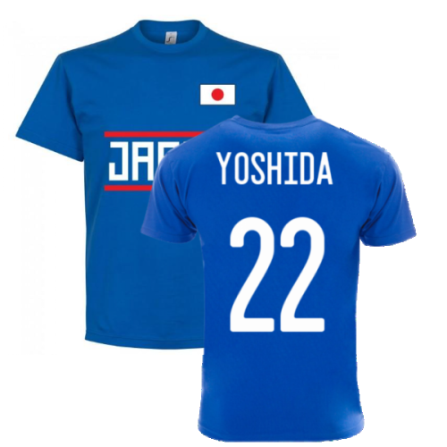 Japan Team T-Shirt - Royal (YOSHIDA 22)