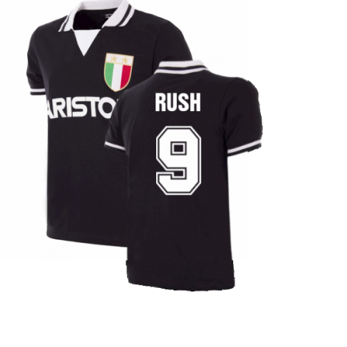 Juventus FC 1986 - 87 Away Retro Football Shirt (Rush 9)