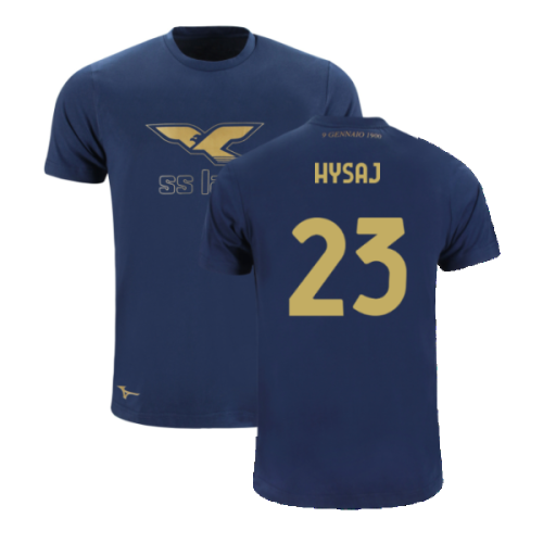 Lazio 125th Anniversary Cotton Tee (Navy) (Hysaj 23)