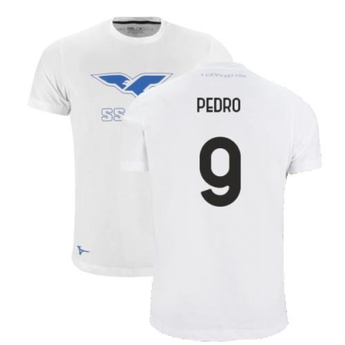 Lazio 125th Anniversary Cotton Tee (White) (Pedro 9)