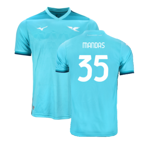 Lazio 125th Anniversary Goalkeeper Shirt (Blue) (Mandas 35)