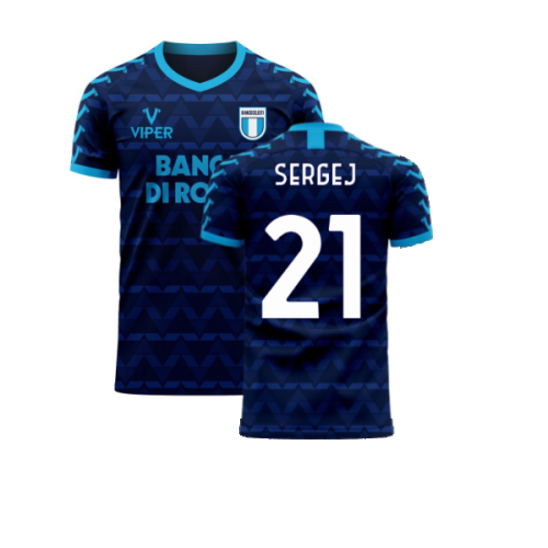 Lazio 2024-2025 Away Concept Football Kit (Viper) (SERGEJ 21)