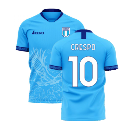 Lazio 2024-2025 Home Concept Football Kit (Libero) (CRESPO 10)